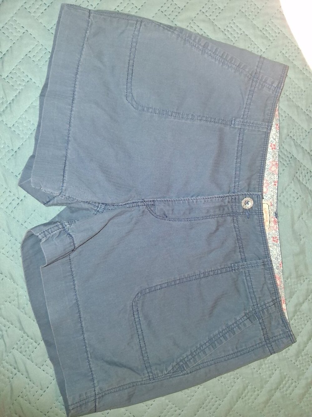 Levi's Dusty Blue Women's Shorts-size 12
